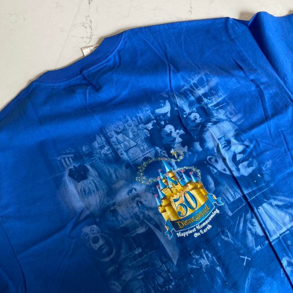 NWT Disney Disneyland resort 50 year anniversary tshirt men's‎ size large
